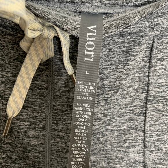 Vuori Halo Wideleg Pants Womens Large Heathered Grey - Picture 12 of 14